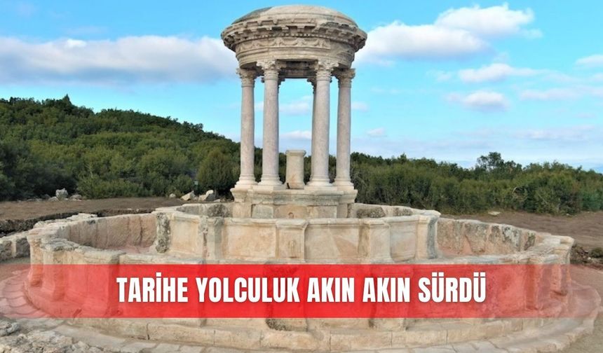 Tarihe yolculuk akın akın sürdü