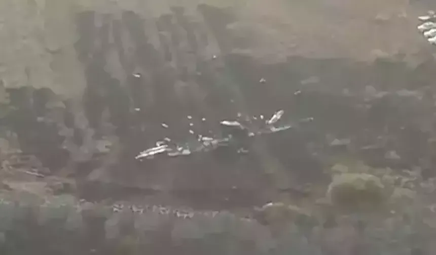 Gürcistan-Azerbaycan sınırında düşen uçakta patlayıcı izine rastlanmadı