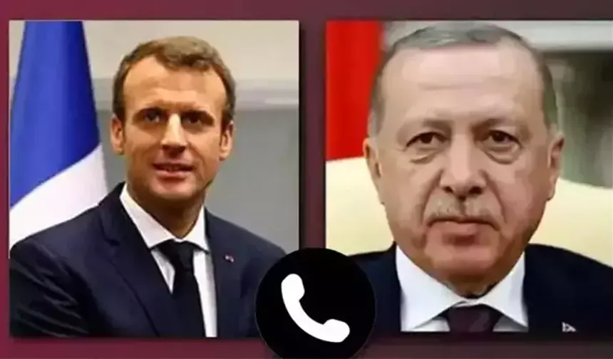 Cumhurbaşkanı Erdoğan, Fransa Cumhurbaşkanı Emmanuel Macron ile görüştü