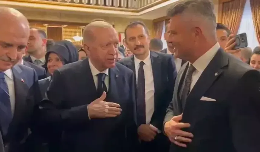 Cumhurbaşkanı Erdoğan, TBMM’de 23 Nisan Resepsiyonu'na katıldı