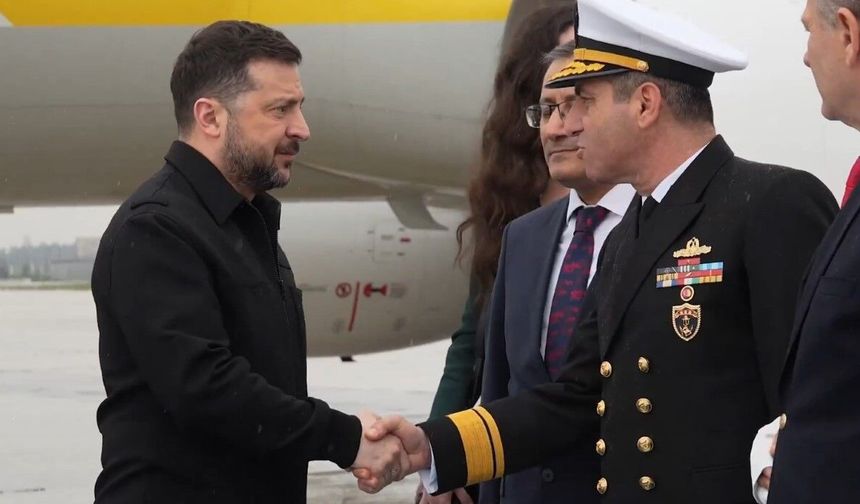 Ukrayna Devlet Başkanı Zelenskiy, İstanbul’da