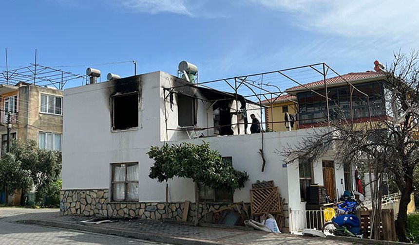 Gazipaşa'da 2 çocuk yangın dumanından etkilendi