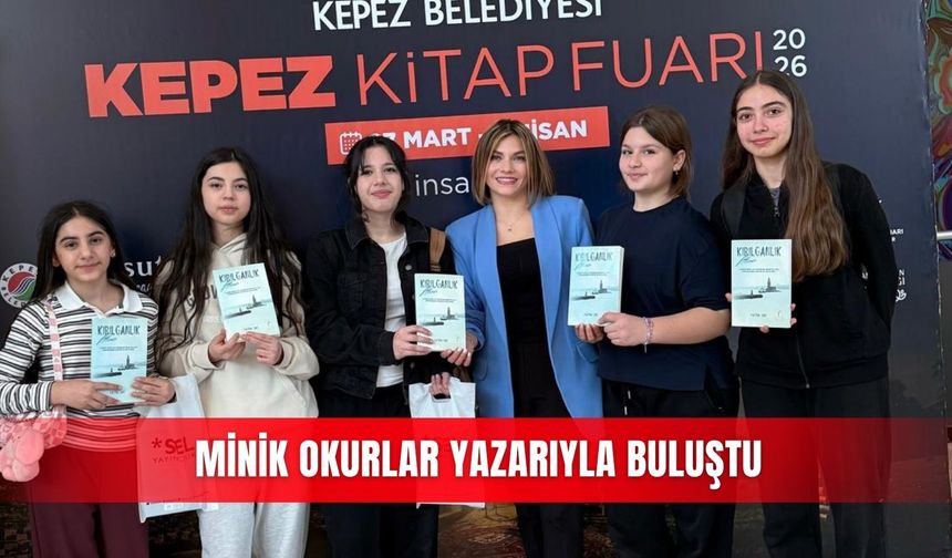 Minik okurlar yazarıyla buluştu