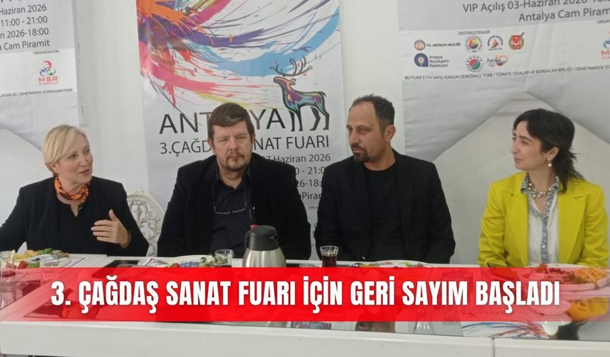 3. Çağdaş Sanat Fuarı için geri sayım başladı