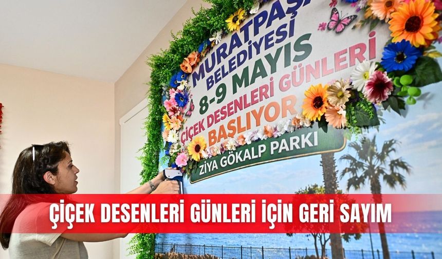 Çiçek Desenleri Günleri için geri sayım