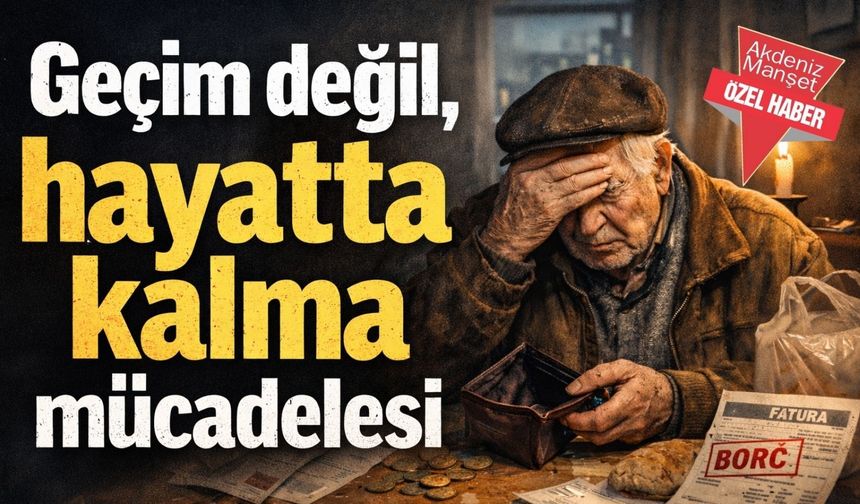 ‘Geçim değil, hayatta kalma mücadelesi'