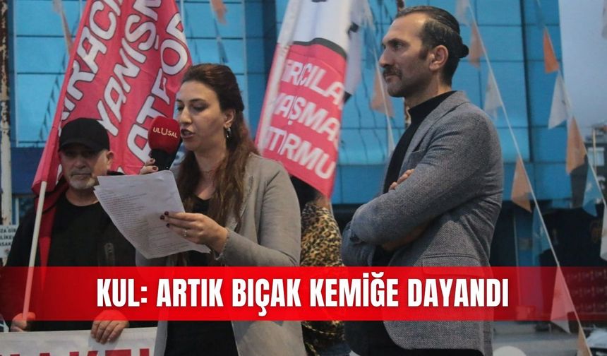 Kul: Artık bıçak kemiğe dayandı