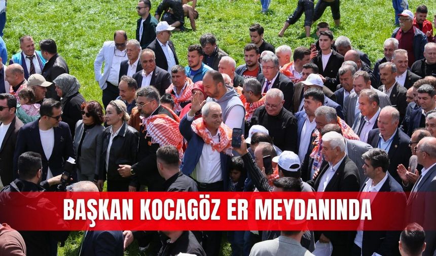 Başkan Kocagöz er meydanında
