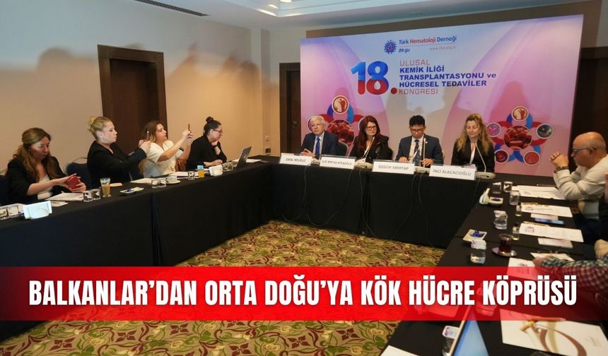Balkanlar’dan Orta Doğu’ya kök hücre köprüsü