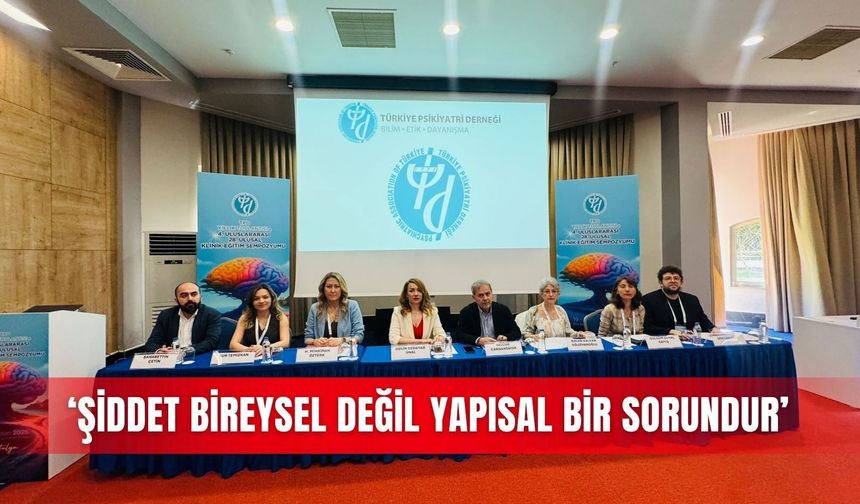 ‘Şiddet bireysel değil yapısal bir sorundur’