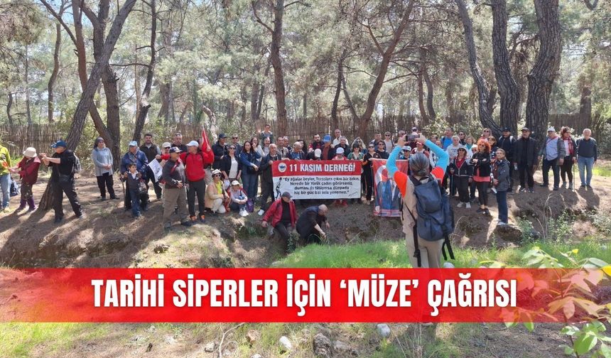 Tarihi siperler için ‘müze’ çağrısı