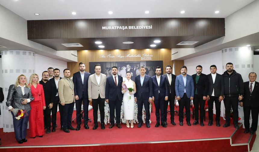 AK Parti teşkilatını buluşturan nikah
