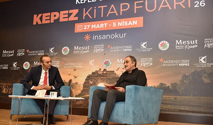 Kepez Kitap Fuarı'nın konuğu  Prof. Dr. Tufan