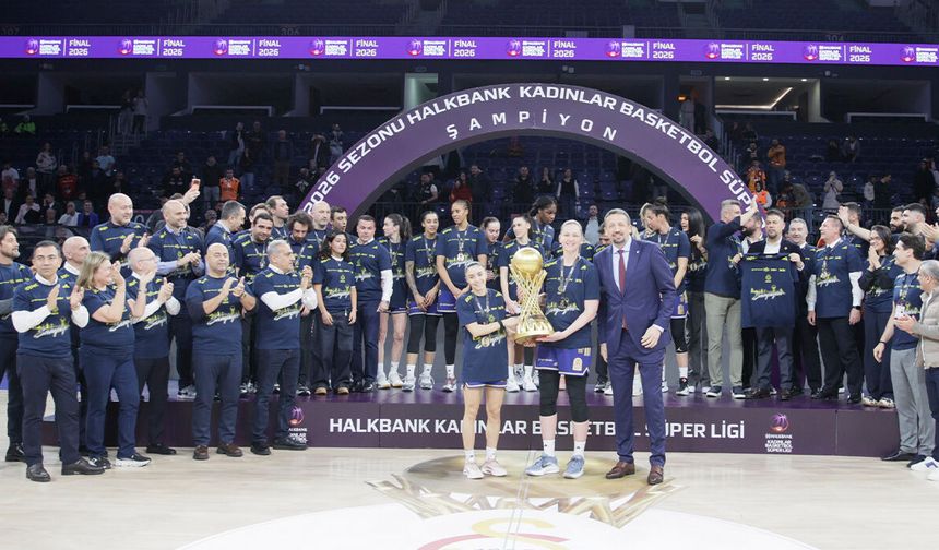 Kadınlar basketbolda şampiyon Fenerbahçe