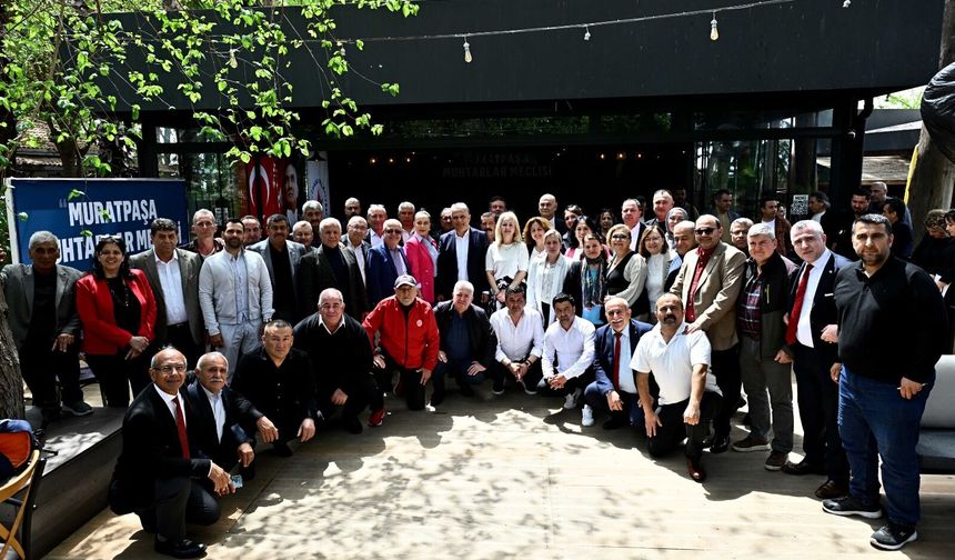 Muratpaşa Muhtarlar Meclisi toplandı