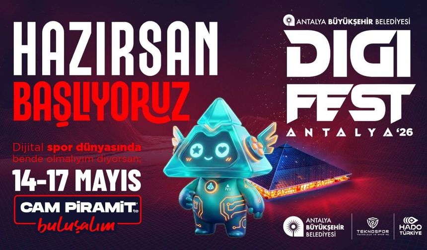 Dijital dünyanın kalbi Antalya'da atacak