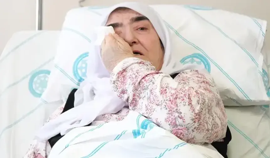 Göğsünden ameliyatla 7 kilo 750 gram kitle çıkarıldı