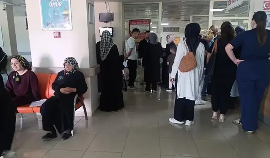 Bursa'da 55 kişi zehirlenme şüphesiyle hastaneye başvurdu