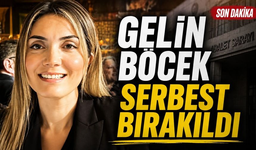 Gelin Böcek serbest bırakıldı