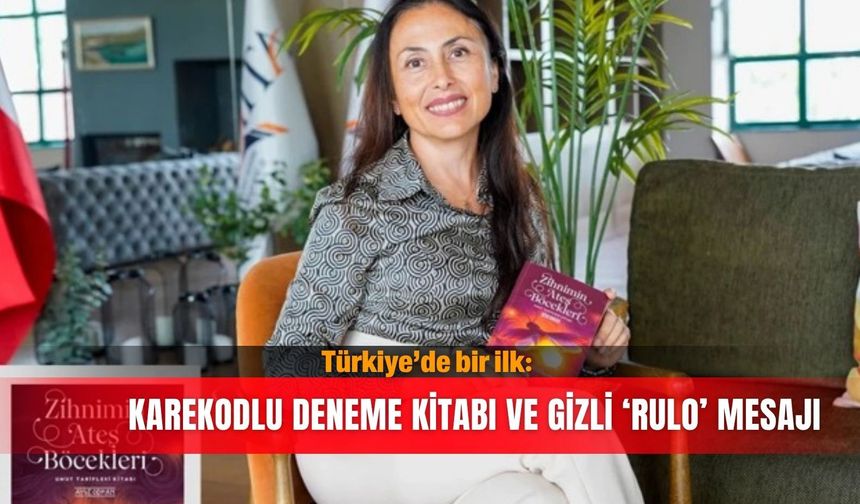 Türkiye’de bir ilk: Karekodlu deneme kitabı ve gizli ‘rulo’ mesajı