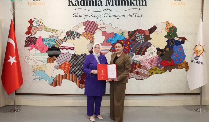 AK Parti Konyaaltı Kadın Kolları’na Toy Demirci atandı