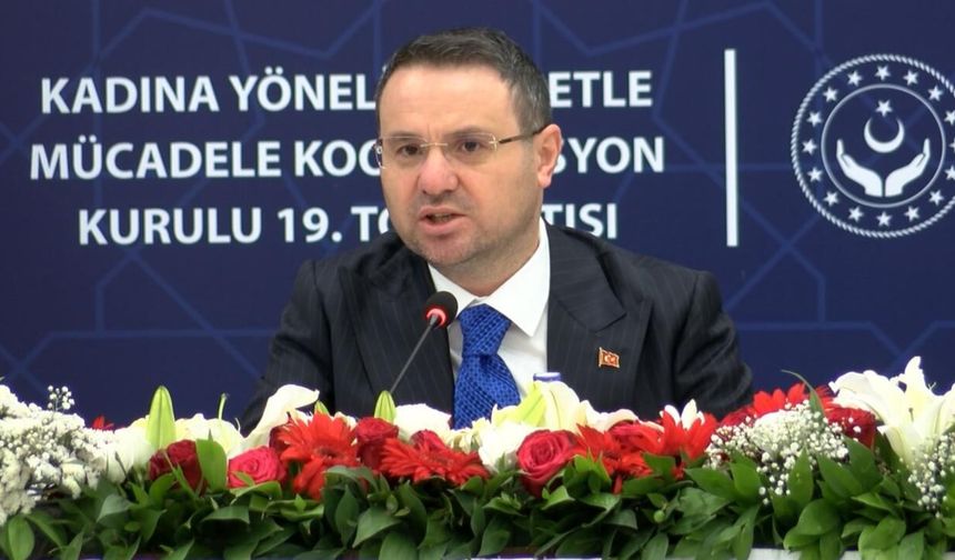 Bakan Gürlek: Tek bir kadının dahi şiddete maruz kalmasını kabul etmiyoruz
