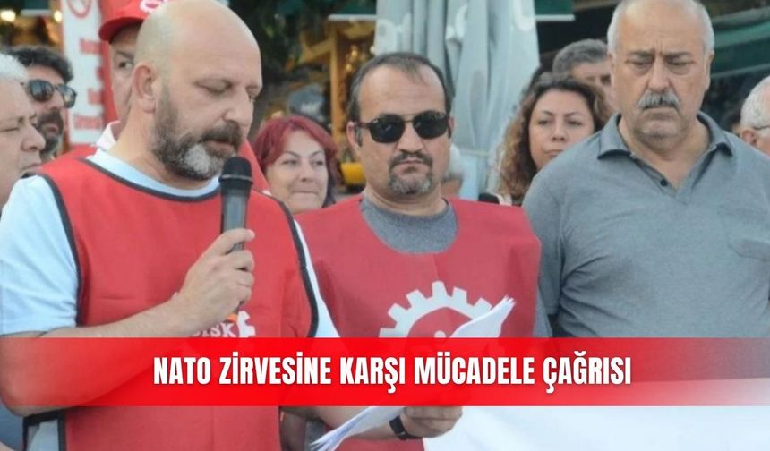 NATO zirvesine karşı mücadele çağrısı