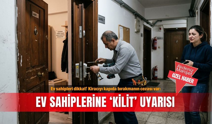 Ev sahipleri dikkat! Kiracıyı kapıda bırakmanın cezası var: Ev sahiplerine ‘kilit’ uyarısı