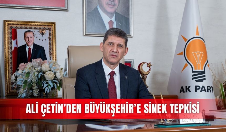 Ali Çetin’den Büyükşehir’e sinek tepkisi
