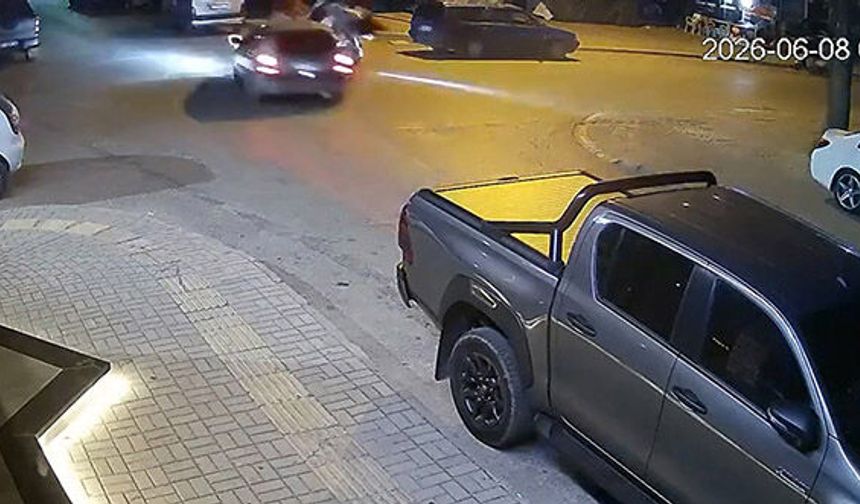 Alanya'da otomobille motosiklet çarpıştı