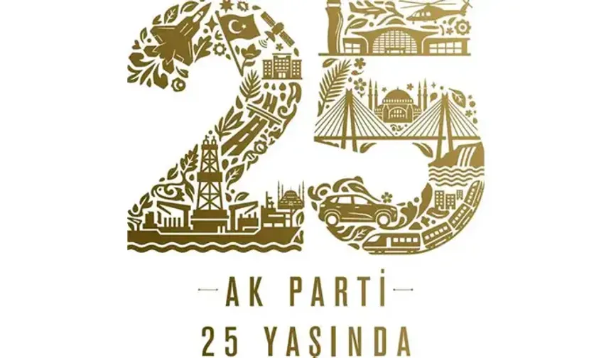 AK Parti'den '25'inci yıl' logosu
