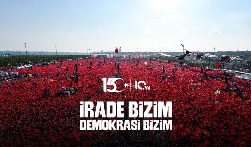 Antalya’da 15 Temmuz 10'uncu yıl etkinlikleri
