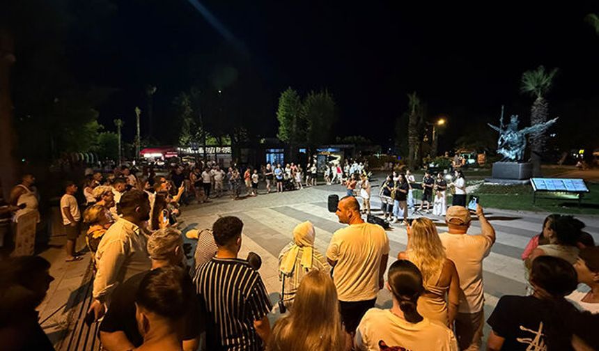 'Kemer sokaklarında sanat var'