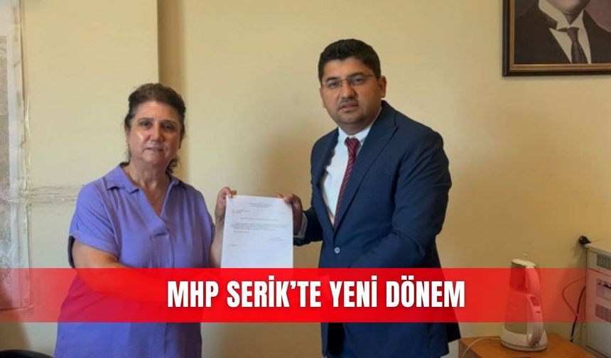 MHP Serik’te yeni dönem