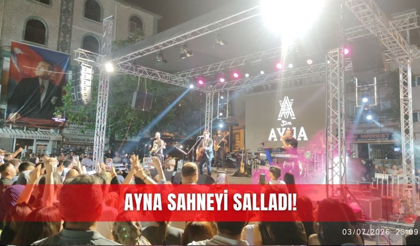 Ayna sahneyi salladı!