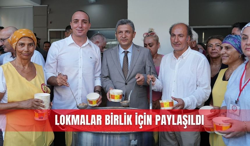 Lokmalar birlik için paylaşıldı