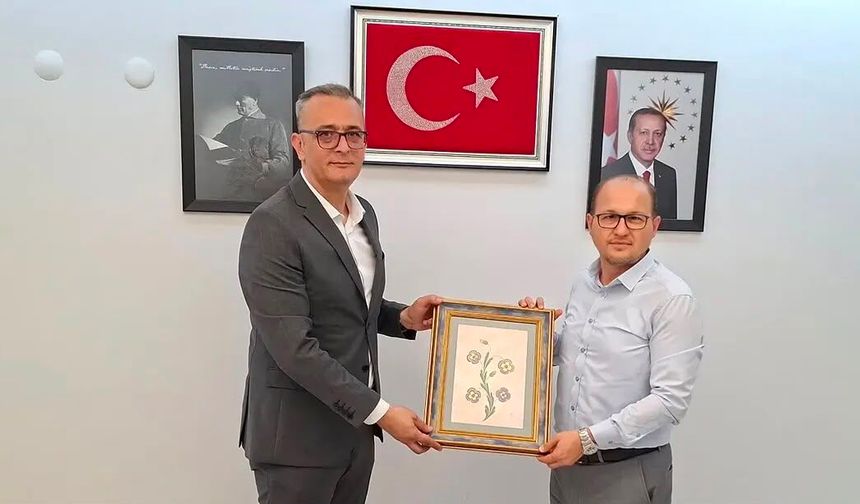 BİK Bölge Müdürü Uluçamlıbel,  İlim Yayma Cemiyeti yönetimini ağırladı