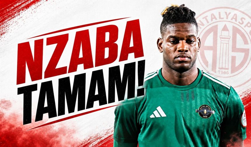 Francis Nzaba tamam: Antalyaspor savunmaya ilk takviyesini yaptı!
