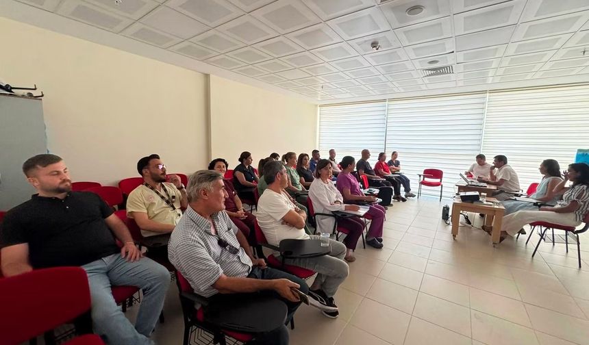 Gazipaşa Devlet Hastanesi’nde 'Çalışan Memnuniyeti Toplantısı'
