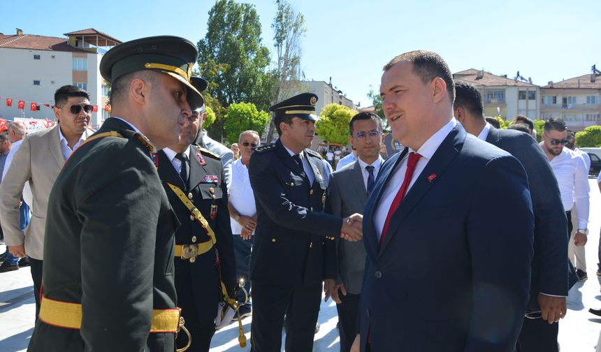 Korkuteli'nde 30 Ağustos Zafer Bayramı törenle kutlandı