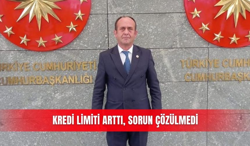 Kredi limiti arttı, sorun çözülmedi