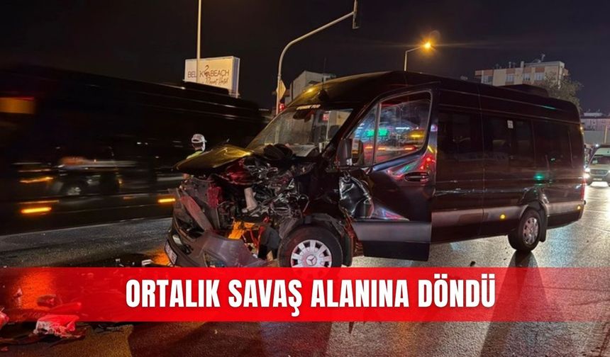 Ortalık savaş alanına döndü