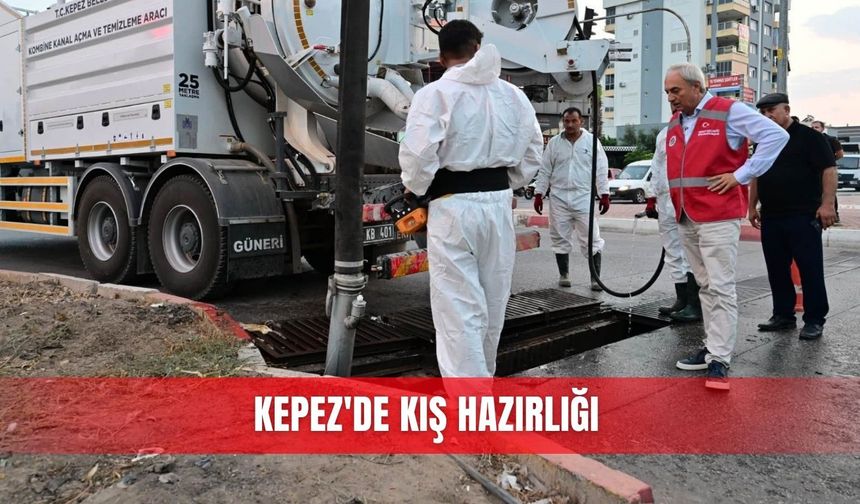 Kepez'de kış hazırlığı