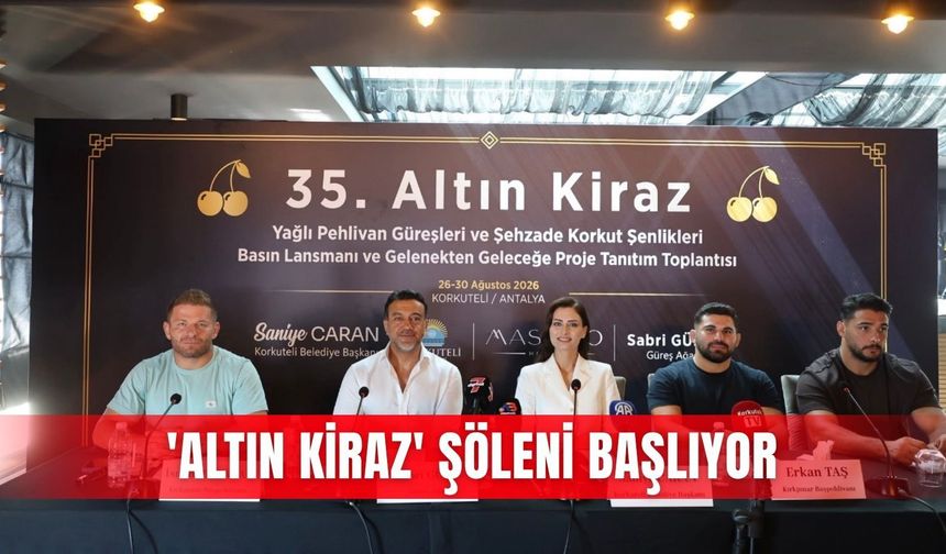 'Altın Kiraz' şöleni başlıyor