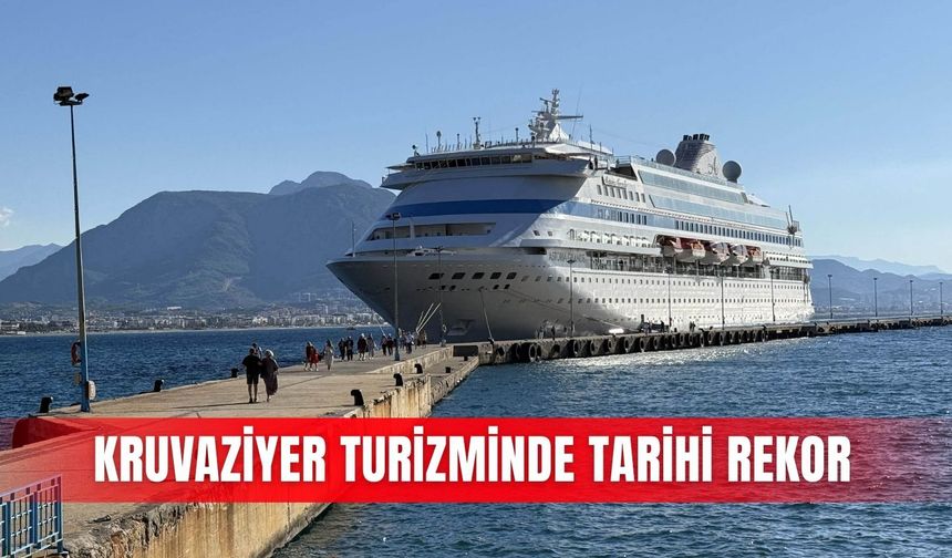 Kruvaziyer turizminde tarihi rekor