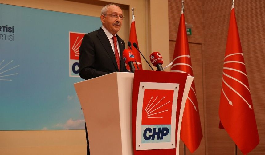CHP Genel Başkanı Kılıçdaroğlu: "(Çerçeve yasa) Nihayet 13 yıl sonra bizim önerimize gelindi"