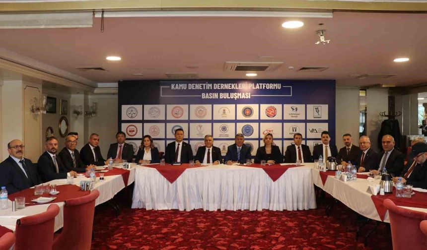 Kamu Denetim Dernekleri Platformu Sözcüsü Demirtaş: "Kamu denetimi, devlet yönetiminin vazgeçilmez unsurudur"
