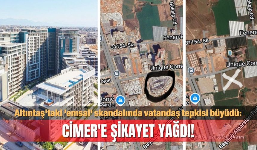 Altıntaş'taki 'emsal' skandalında vatandaş tepkisi büyüdü: CİMER'e şikayet yağdı!