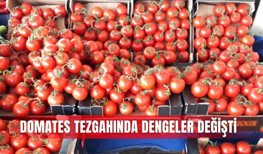 Domates tezgahında dengeler değişti