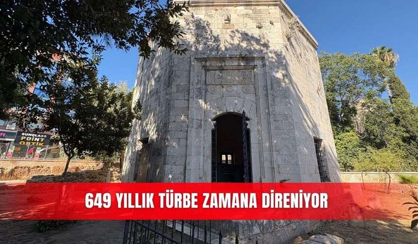 649 yıllık türbe zamana direniyor